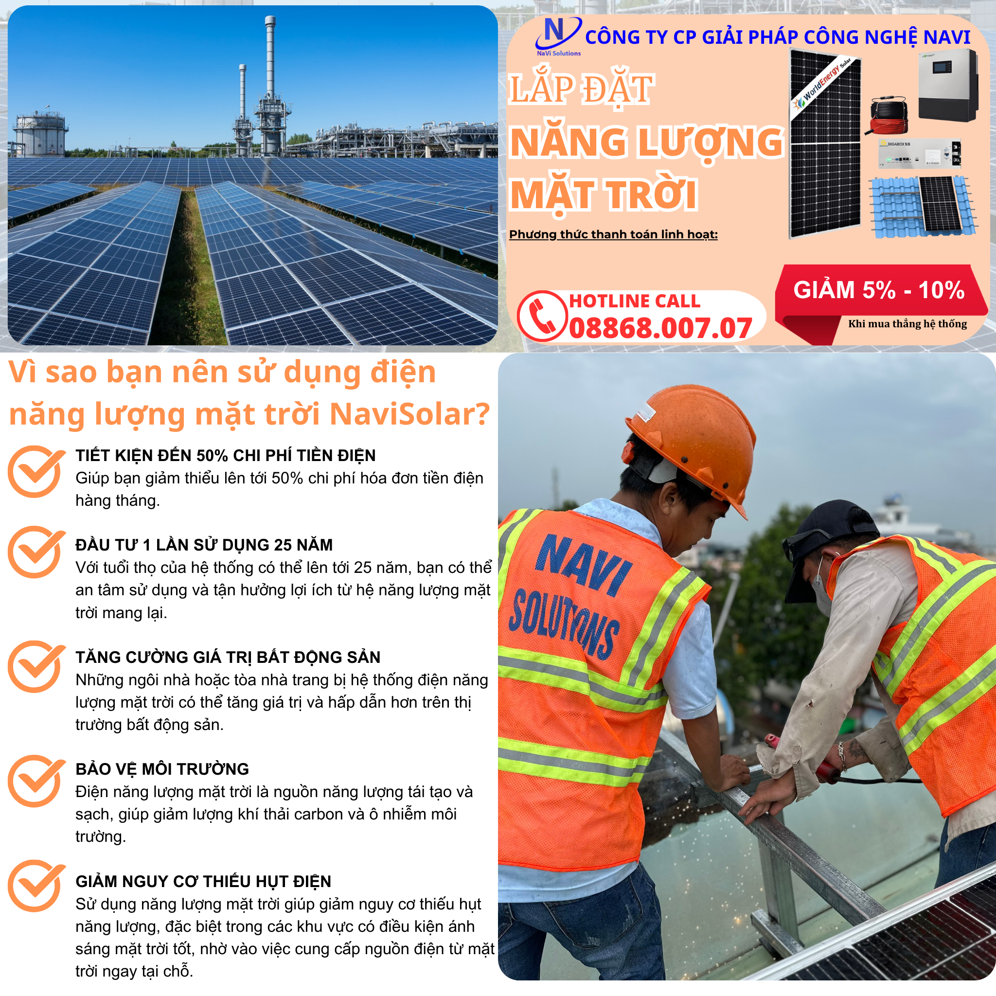 Dịch vụ cho thuê năng lượng mặt trời - Solar LAP DAT NANG LUONG MAT TROI 6